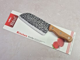 Cuchillo cocina mango madera